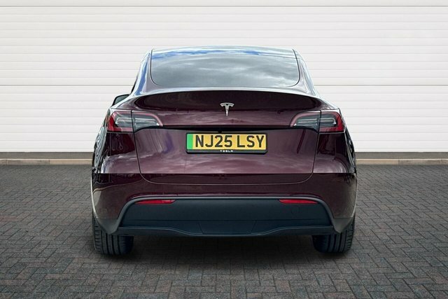 Tesla Model Y Range Suv Red #4