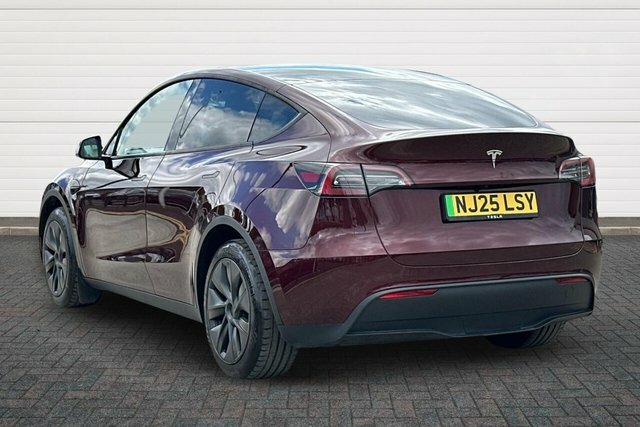 Tesla Model Y Range Suv Red #5