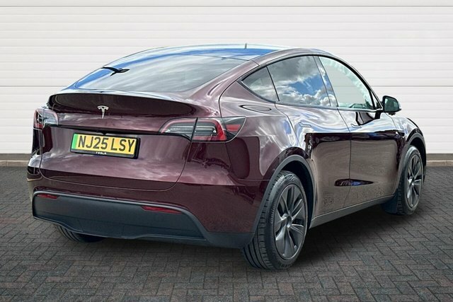 Tesla Model Y Range Suv Red #3