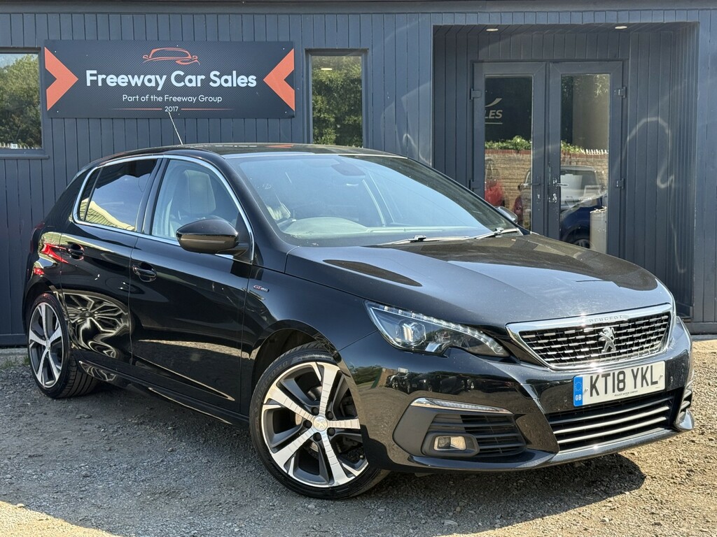 Peugeot 308 Hatchback 1.5 Bluehdi Gt Line Hatchback Black
