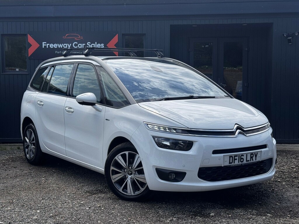 Citroen Grand C4 Picasso Mpv 1.6 Bluehdi Exclusive Mpv Eat6 Euro White