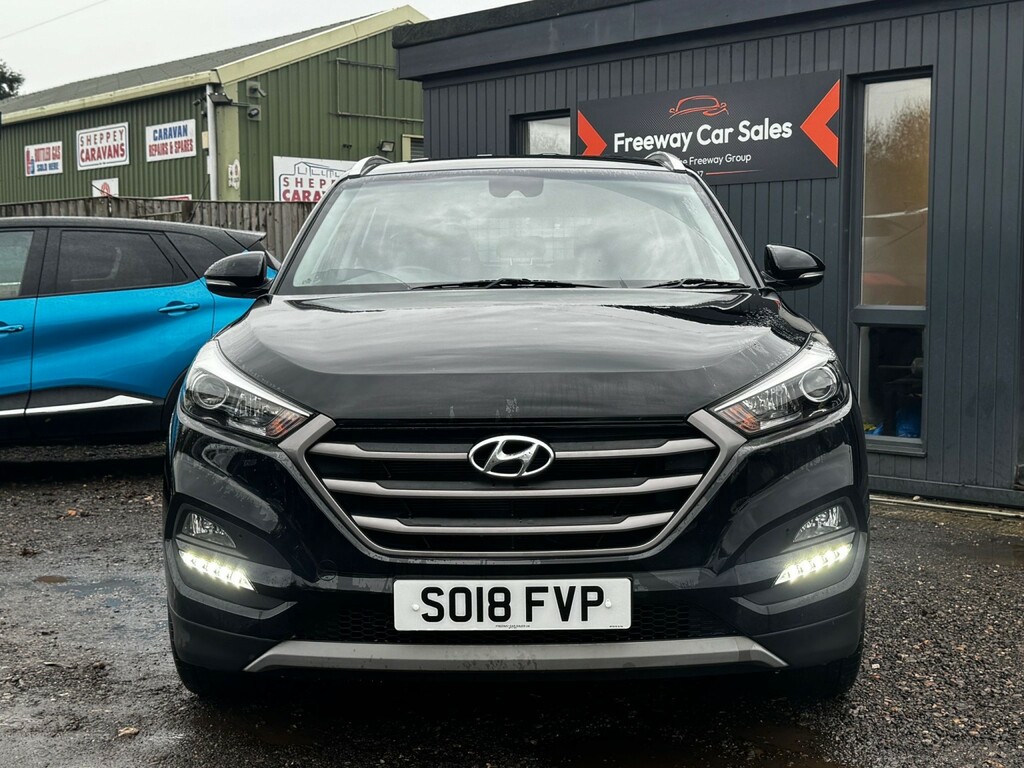 Hyundai Tucson 1.6 Gdi Blue Drive Se Suv Euro 6 Black #4