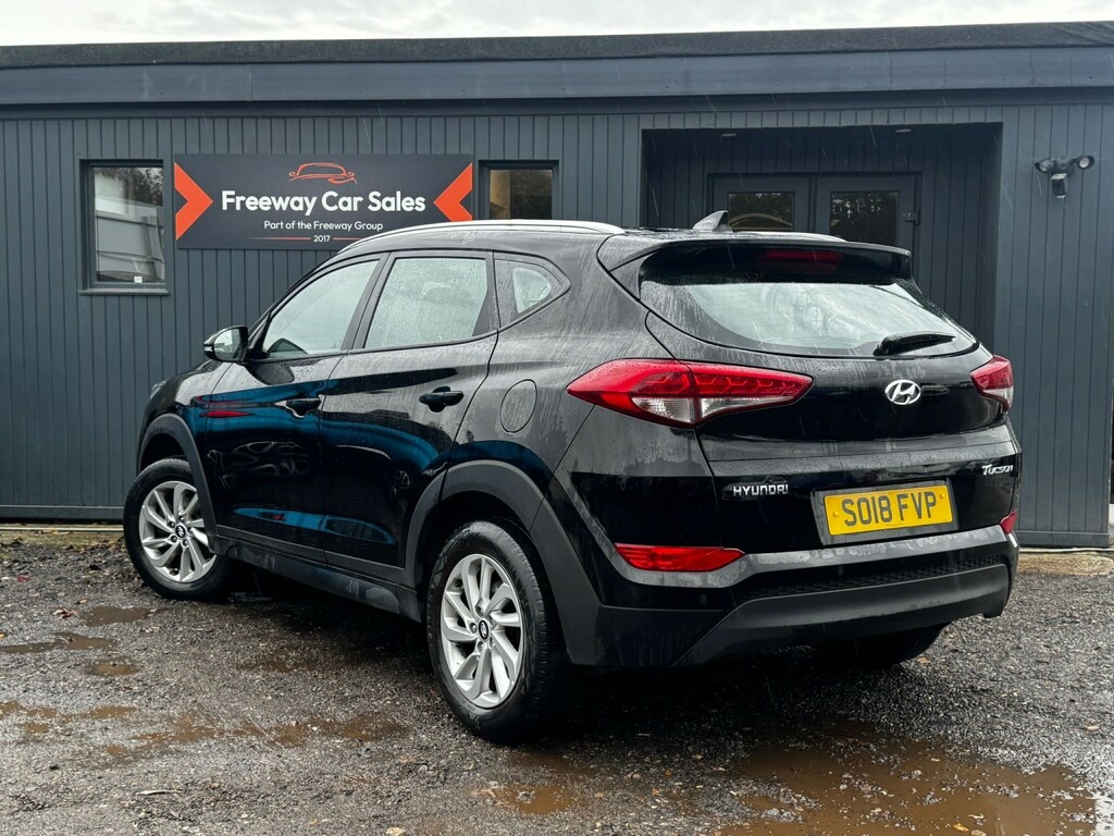 Hyundai Tucson 1.6 Gdi Blue Drive Se Suv Euro 6 Black #5