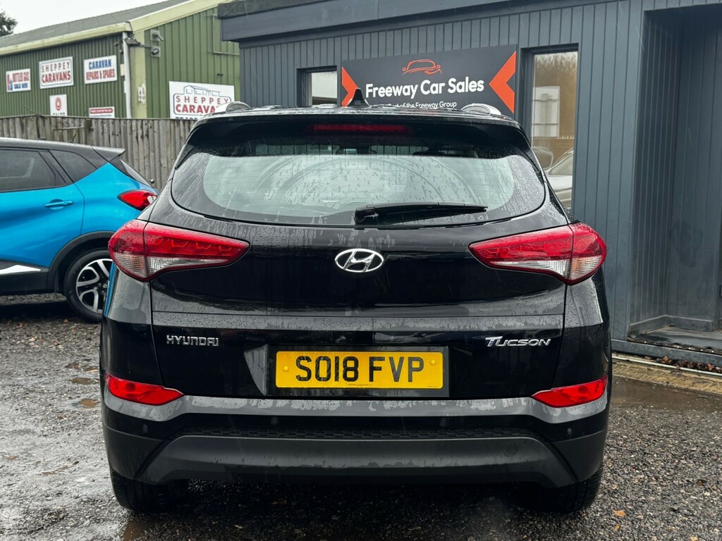 Hyundai Tucson 1.6 Gdi Blue Drive Se Suv Euro 6 Black #6