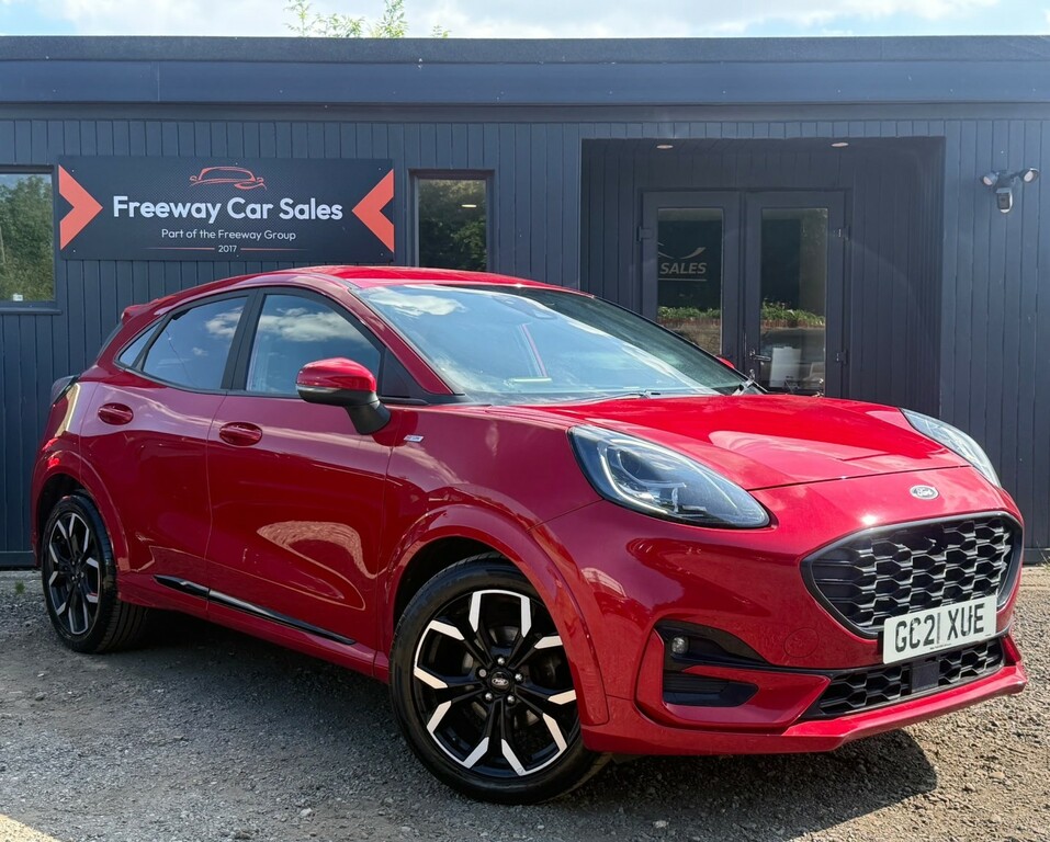 Ford Puma Suv 1.0T Ecoboost Mhev St-line X Suv Ma Red