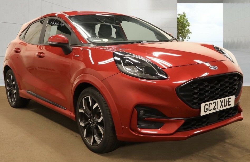 Ford Puma Suv 1.0T Ecoboost Mhev St-line X Suv Ma Red