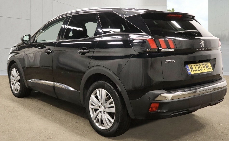 Peugeot 3008 1.2 Puretech Allure Suv Euro 6 Black #4