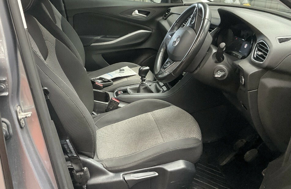 Vauxhall Grandland X 1.2 Turbo Gpf Se Suv Euro 6 Ss Grey #6