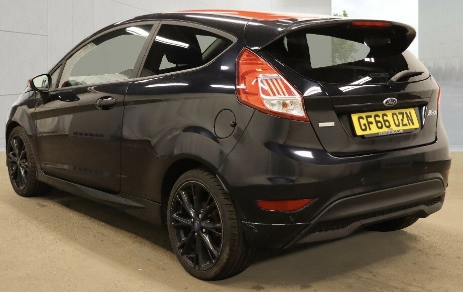 Ford Fiesta Hatchback 1.0T Ecoboost Zetec S Hatchback Petr Black #4