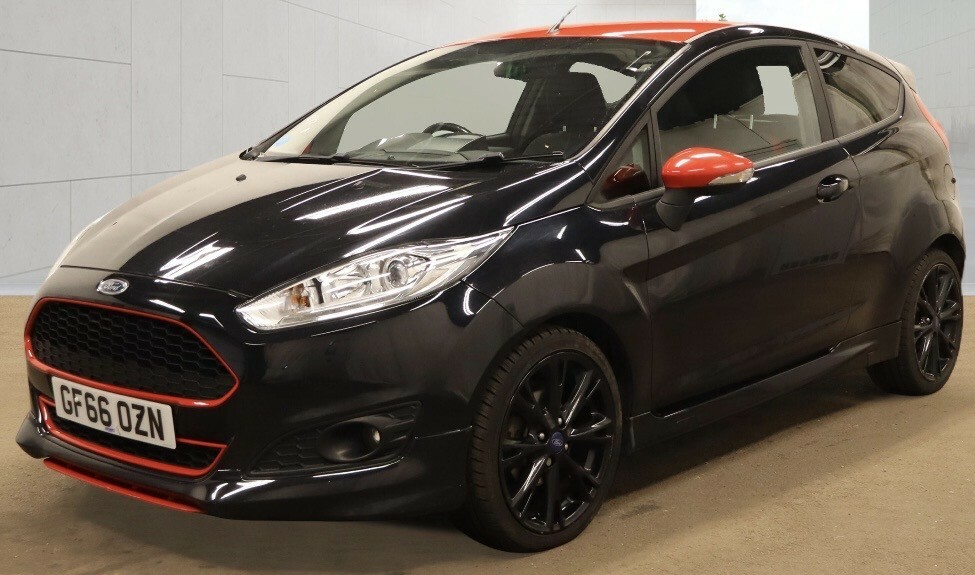 Ford Fiesta Hatchback 1.0T Ecoboost Zetec S Hatchback Petr Black #2