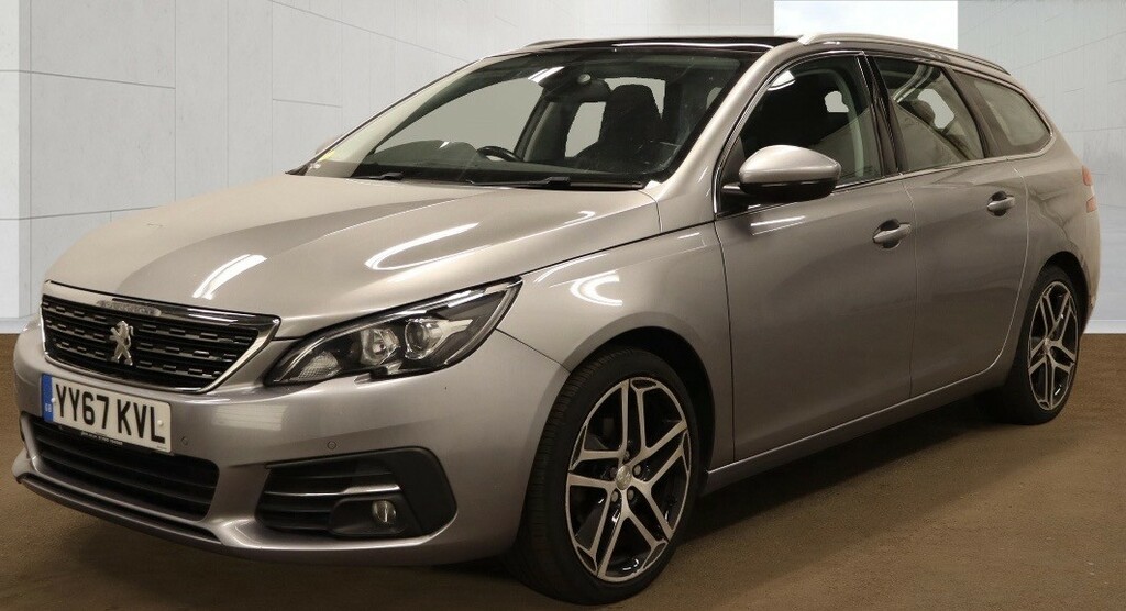 Peugeot 308 SW 1.2 Puretech Allure Estate Eat Euro 6 Grey #2