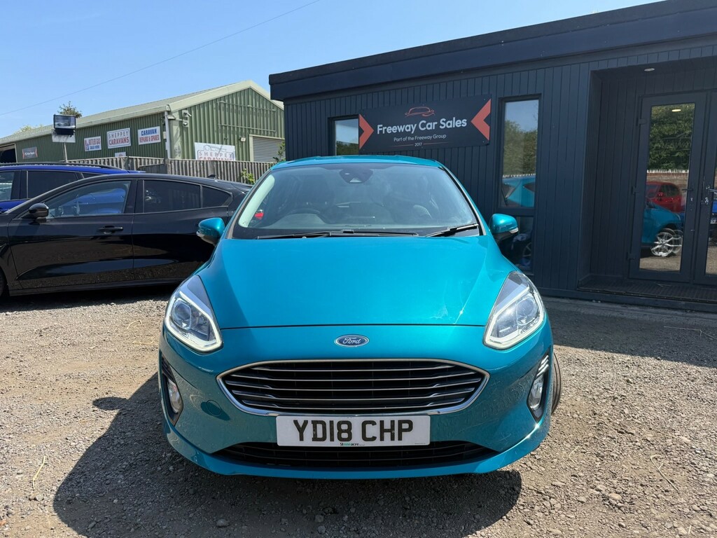 Ford Fiesta Hatchback 1.0T Ecoboost Zetec Hatchback YD18CHP Blue #4