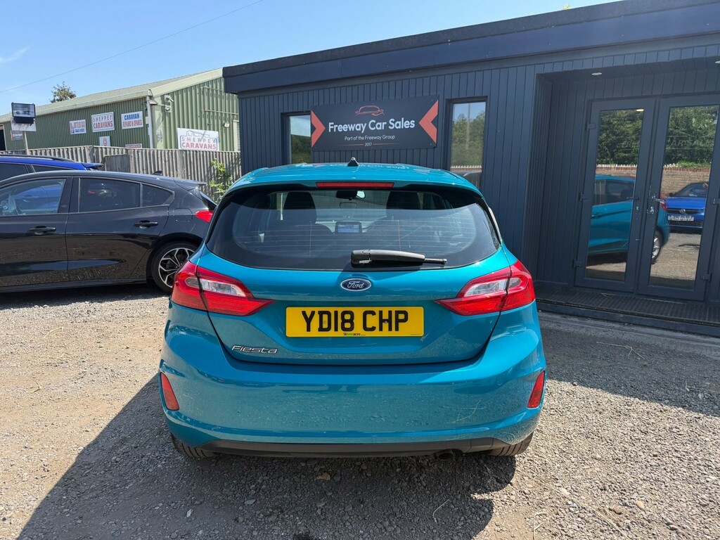 Ford Fiesta Hatchback 1.0T Ecoboost Zetec Hatchback YD18CHP Blue #6
