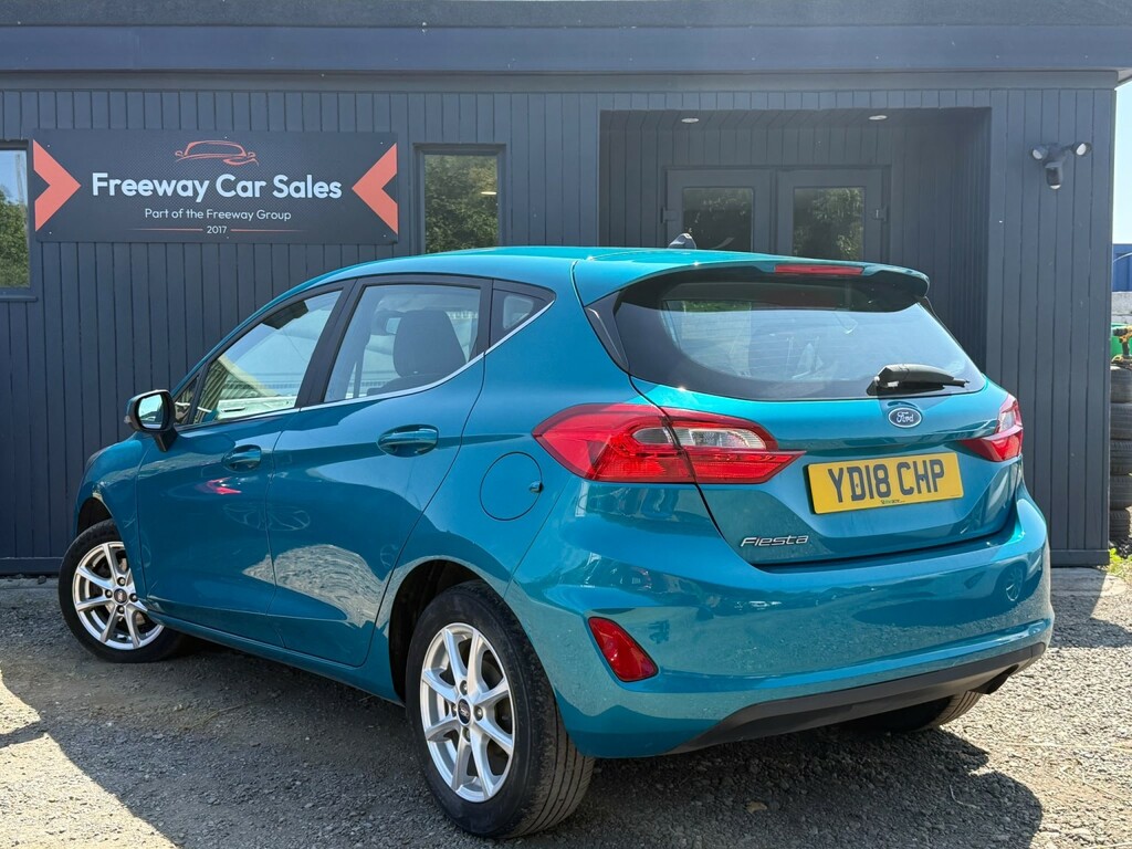 Ford Fiesta Hatchback 1.0T Ecoboost Zetec Hatchback YD18CHP Blue #5