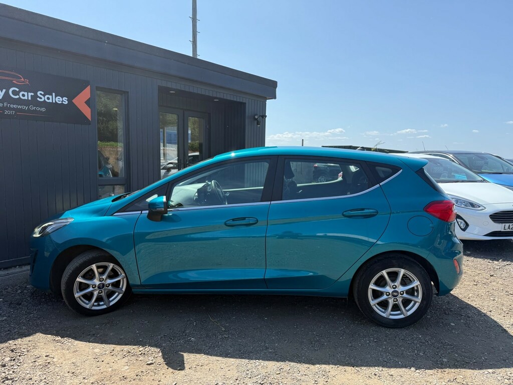 Ford Fiesta Hatchback 1.0T Ecoboost Zetec Hatchback YD18CHP Blue #2