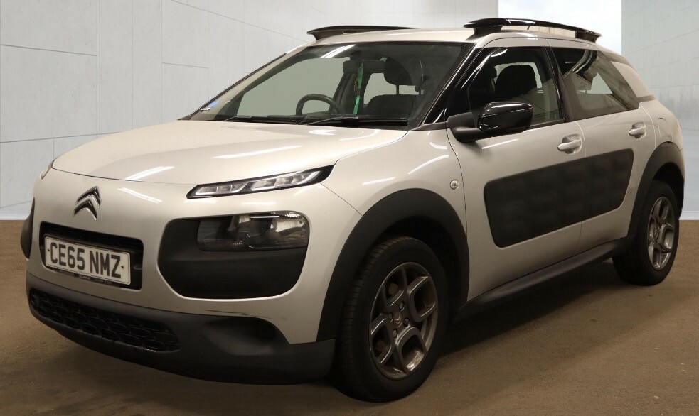 Citroen C4 Cactus 1.6 Bluehdi Feel Hatchback Euro Silver #2