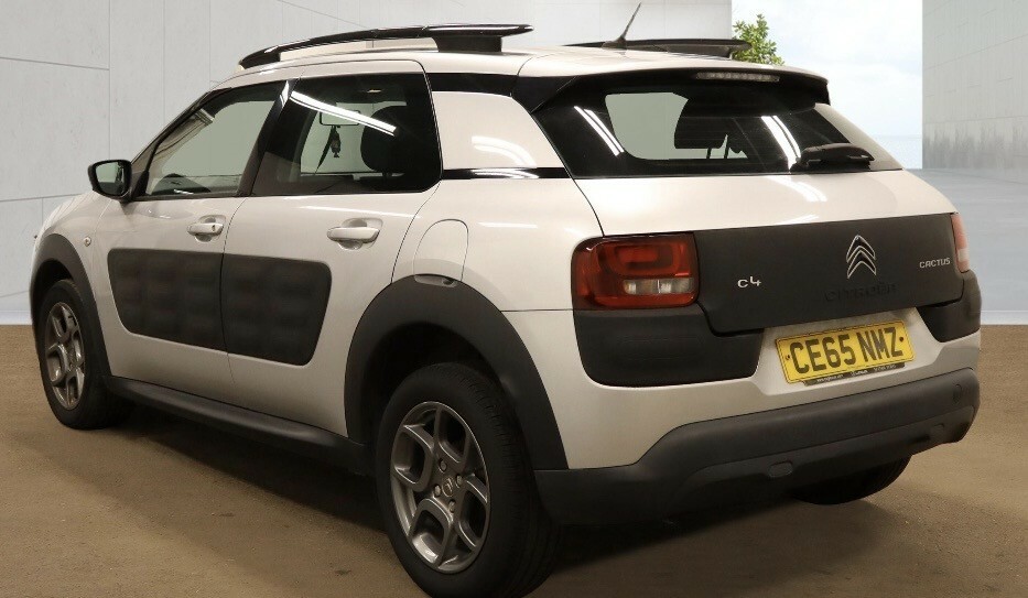 Citroen C4 Cactus 1.6 Bluehdi Feel Hatchback Euro Silver #3