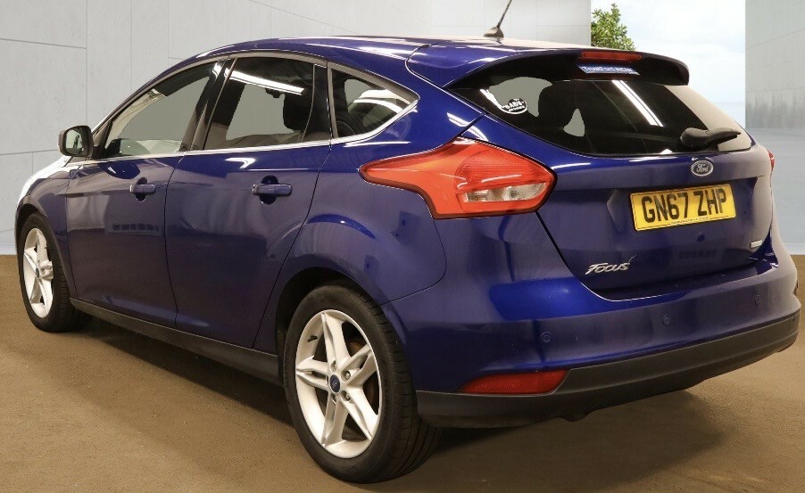 Ford Focus Hatchback 1.0T Ecoboost Zetec Edition Hatchback GN67ZHP Blue #3