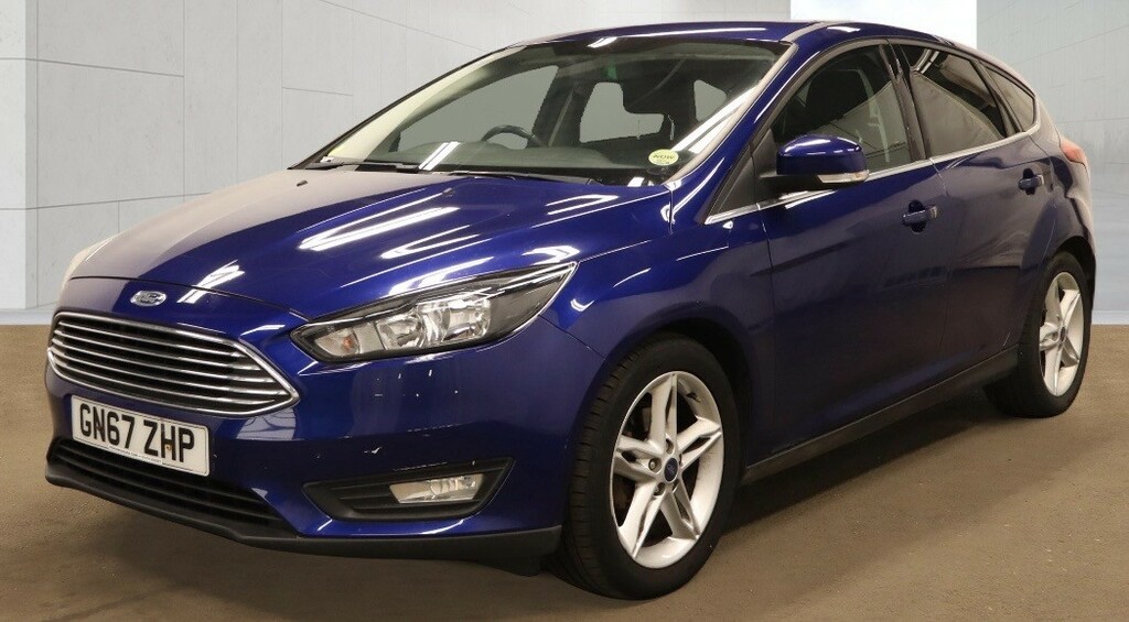 Ford Focus Hatchback 1.0T Ecoboost Zetec Edition Hatchback GN67ZHP Blue #2