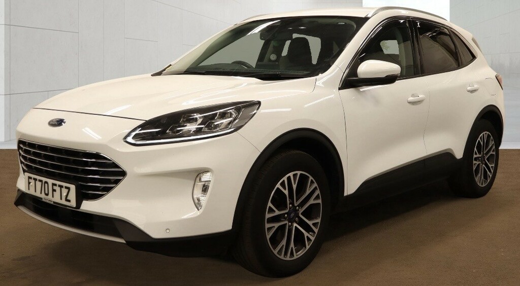 Ford Kuga 2.0 Ecoblue Titanium First Edition Suv FT70FTZ White #2