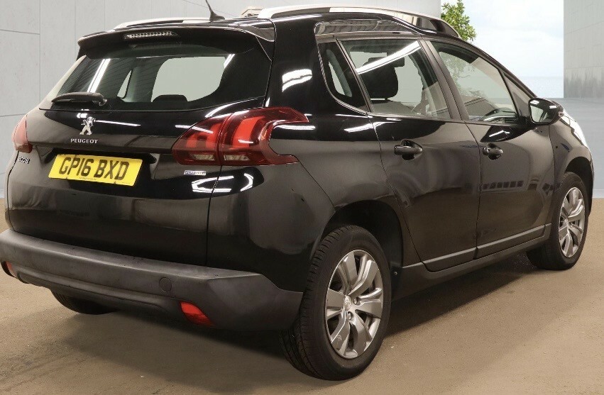 Peugeot 2008 1.2 Puretech Active Suv Euro 6 Black #4