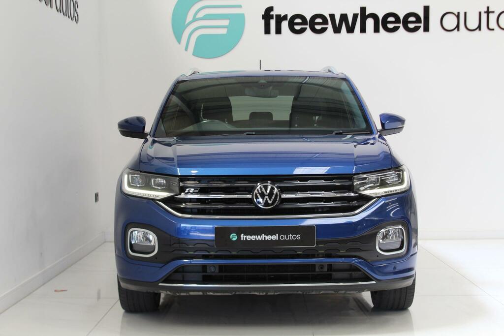 Volkswagen T-Cross 1.0 Tsi R-line Dsg Euro 6 Ss Blue #4