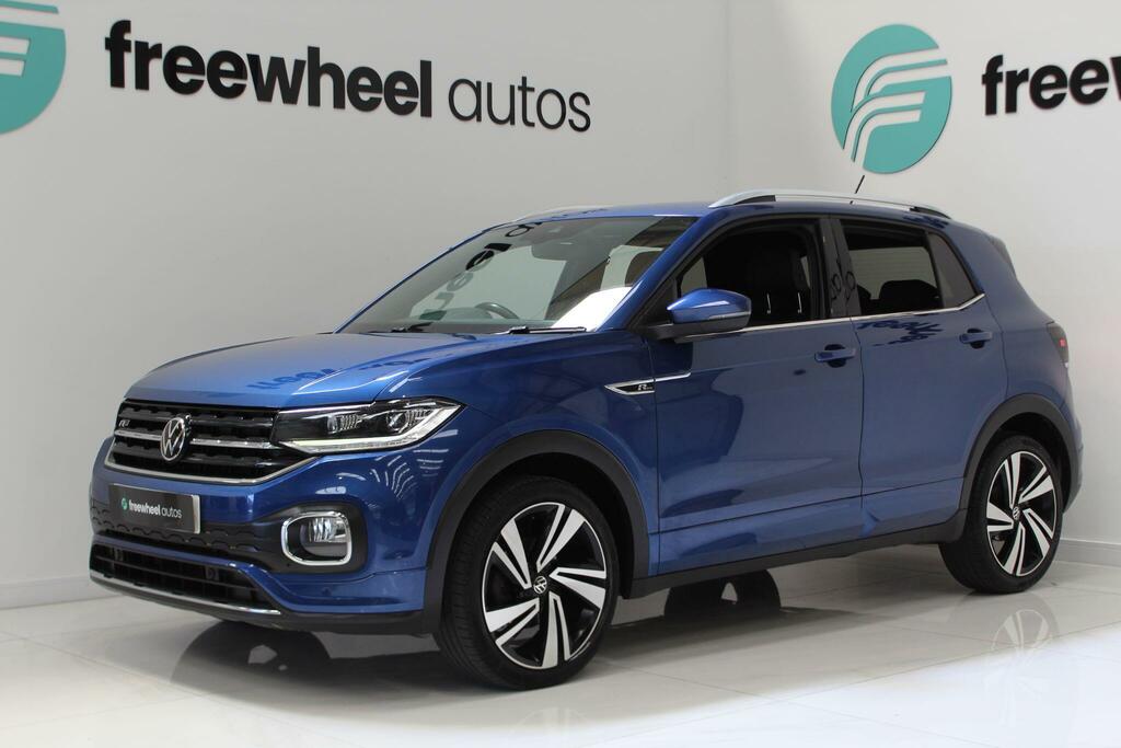 Volkswagen T-Cross 1.0 Tsi R-line Dsg Euro 6 Ss Blue #2