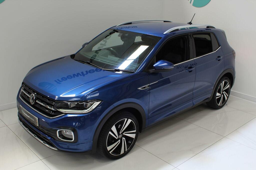 Volkswagen T-Cross 1.0 Tsi R-line Dsg Euro 6 Ss Blue #3