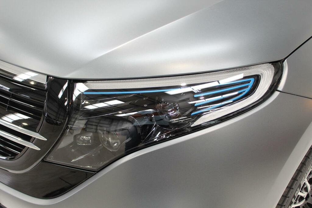 Mercedes-Benz EQC Suv Blue #8