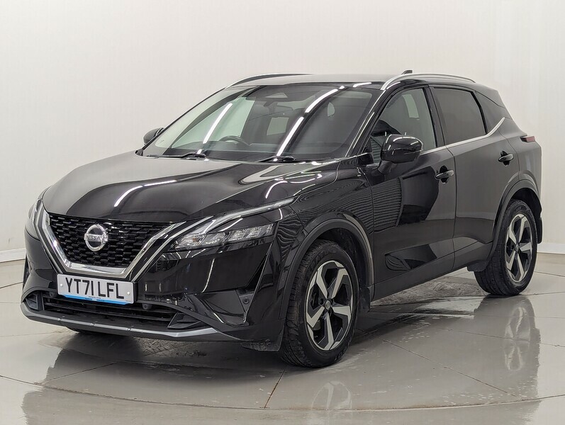 Nissan Qashqai Dig-t Mhev N-connecta YT71LFL Black #6
