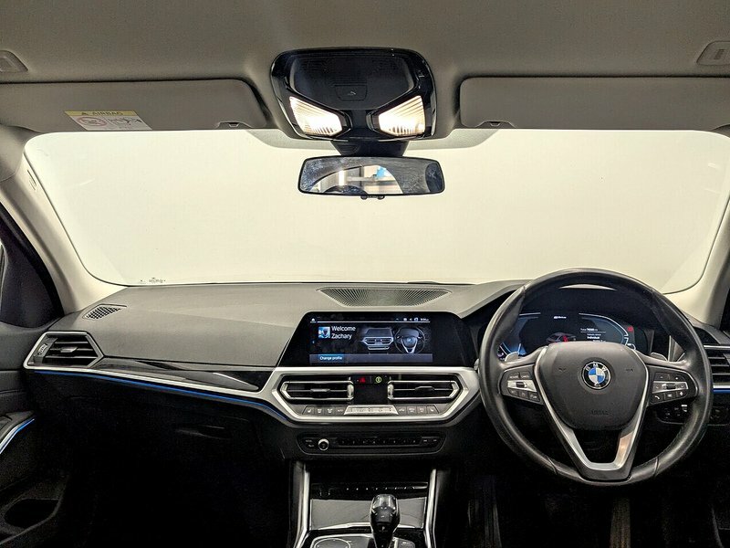 BMW 3 Series 330E Sport Pro YC70FLB Blue #3