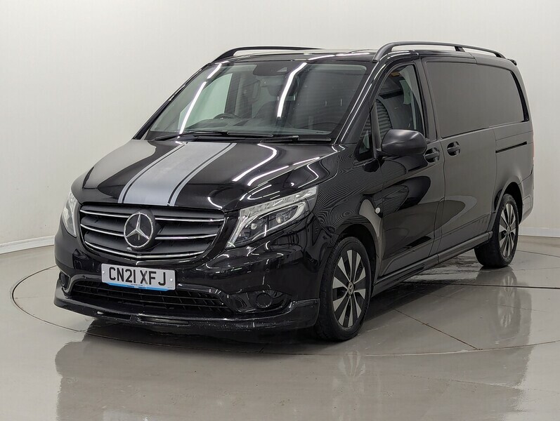 Mercedes-Benz Vito 2.0 119 Cdi Sport Crew Van Double Cab G CN21XFJ Black #6