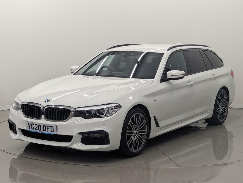 BMW 5 Series 520D Mht M Sport YG20DFD White #6