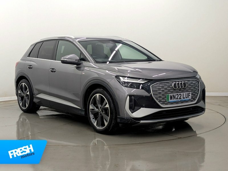 Audi Q4 E Tron S Line Grey
