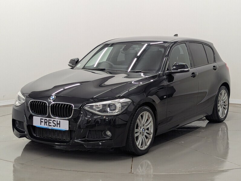 BMW 1 Series Sport White #6