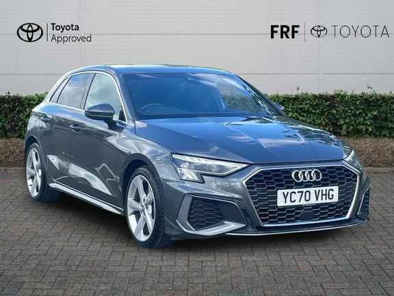 Audi A3 1.0 Tfsi 30 S Line Sportback Euro 6 Ss Grey