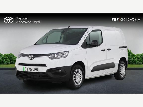 Toyota Proace City 50Kwh Icon Short Panel Van Swb 7Kw Obc White #3