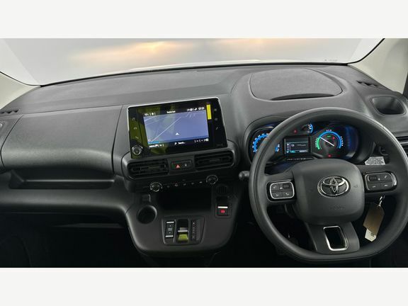 Toyota Proace City 50Kwh Icon Short Panel Van Swb 7Kw Obc White #5
