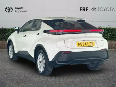 Toyota C-Hr 1.8 Hybrid Design Cvt White #4