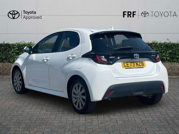 Toyota Yaris Icon CE73NZB White #4