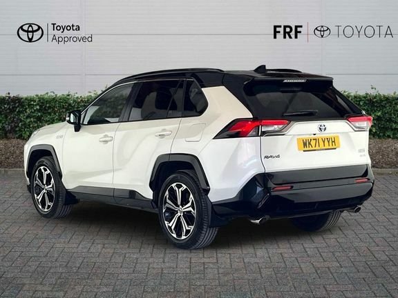 Toyota Rav 4 Rav4 Dynamic Plug-in White #4