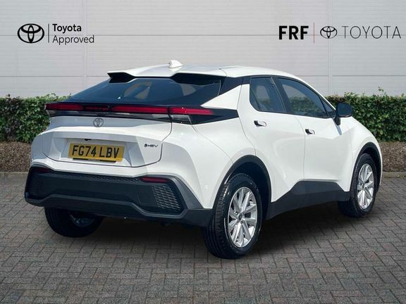 Toyota C-Hr Icon 1.8 Fwd Hybrid FG74LBV White #2