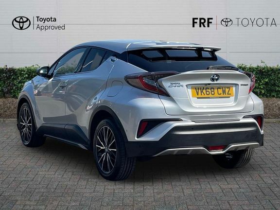 Toyota C-Hr 1.8 Vvt-h Excel Cvt Euro 6 Ss Silver #4