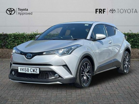 Toyota C-Hr 1.8 Vvt-h Excel Cvt Euro 6 Ss Silver #3