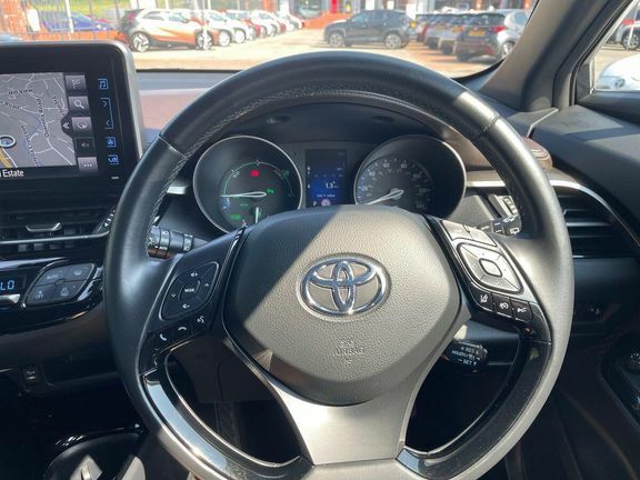 Toyota C-Hr 1.8 Vvt-h Icon Cvt Euro 6 Ss White #10