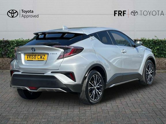 Toyota C-Hr 1.8 Vvt-h Excel Cvt Euro 6 Ss Silver #2