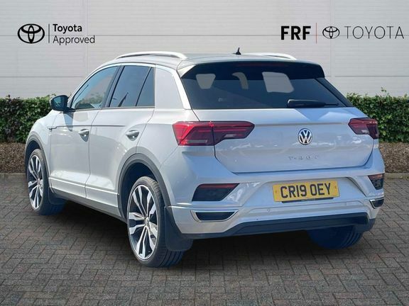 Volkswagen T-Roc 1.6 Tdi R-line Euro 6 Ss Silver #4