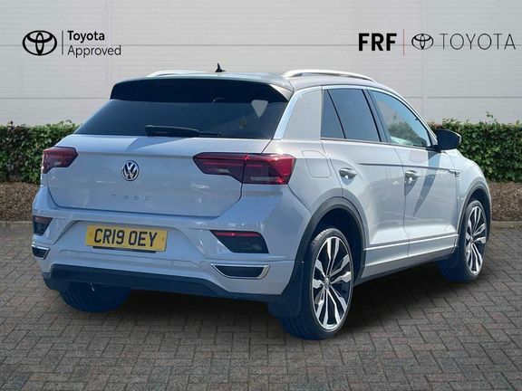 Volkswagen T-Roc 1.6 Tdi R-line Euro 6 Ss Silver #2