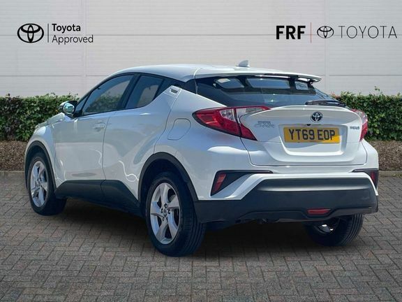 Toyota C-Hr 1.8 Vvt-h Icon Cvt Euro 6 Ss YT69EOP White #4