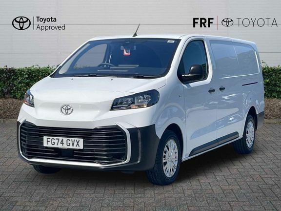 Toyota PROACE 2.0D Icon Long Panel Van Lwb Euro 6 6Dr FG74GVX White #3